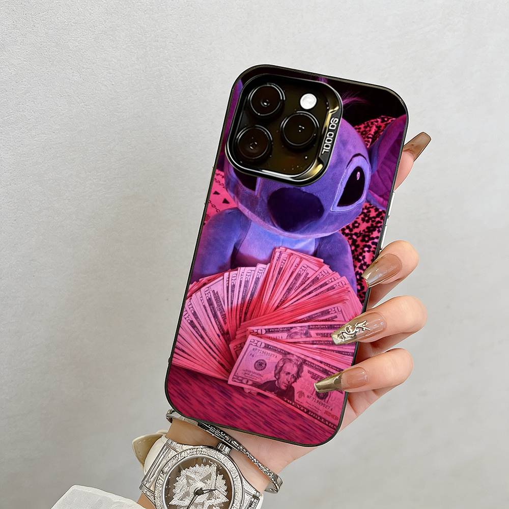 Financial freedom  Phone Case For iPhone 17,16,15,14,13,12,11 Plus,Pro Max,XS,Colored Silver Plated Inside Cover