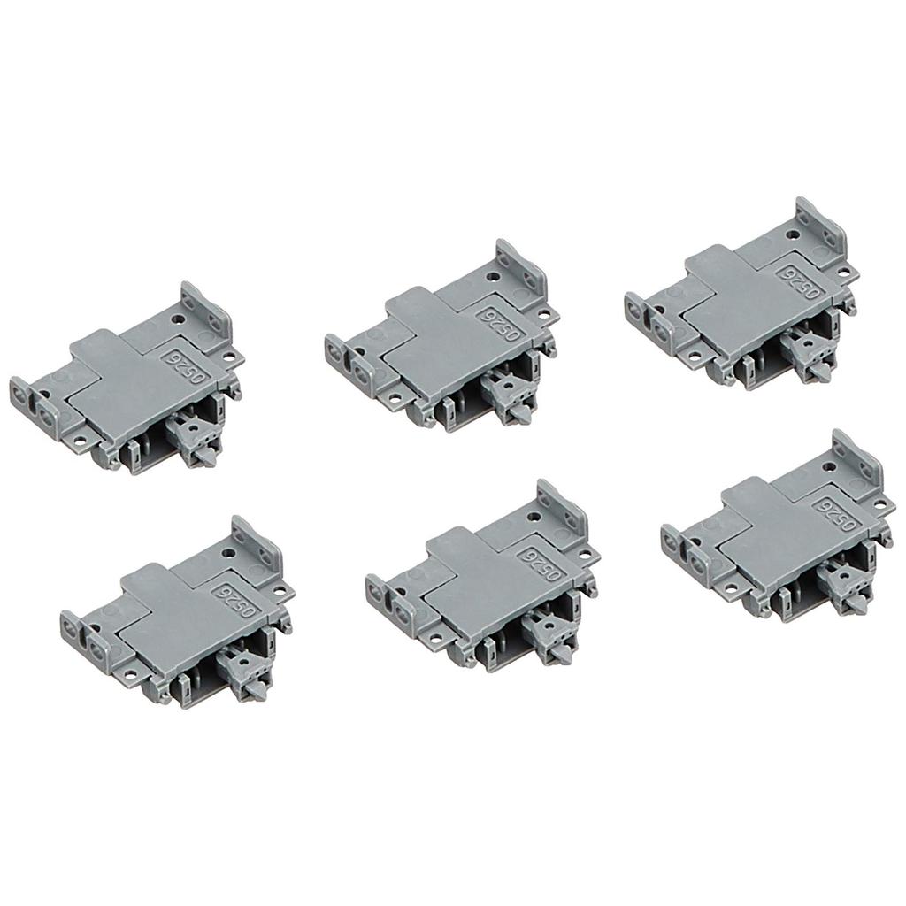 TOMYTEC TOMIX N Gauge TN Couplers Set of 6 Gray Model Train Accessories 0337