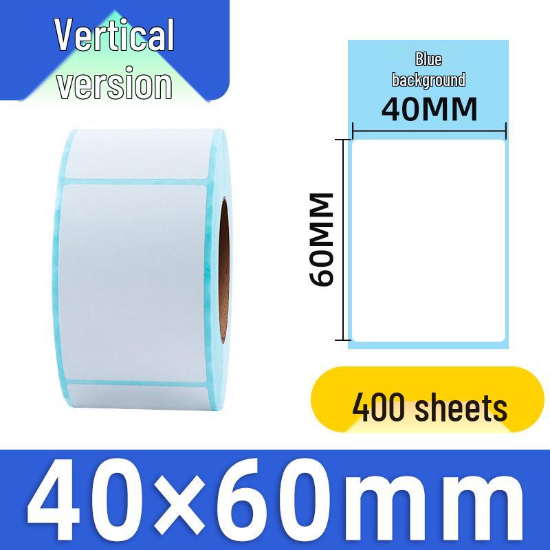 Durable 100x100 Self-Adhesive Thermal Label Paper for Supermarket Barcodes & Express Waybills