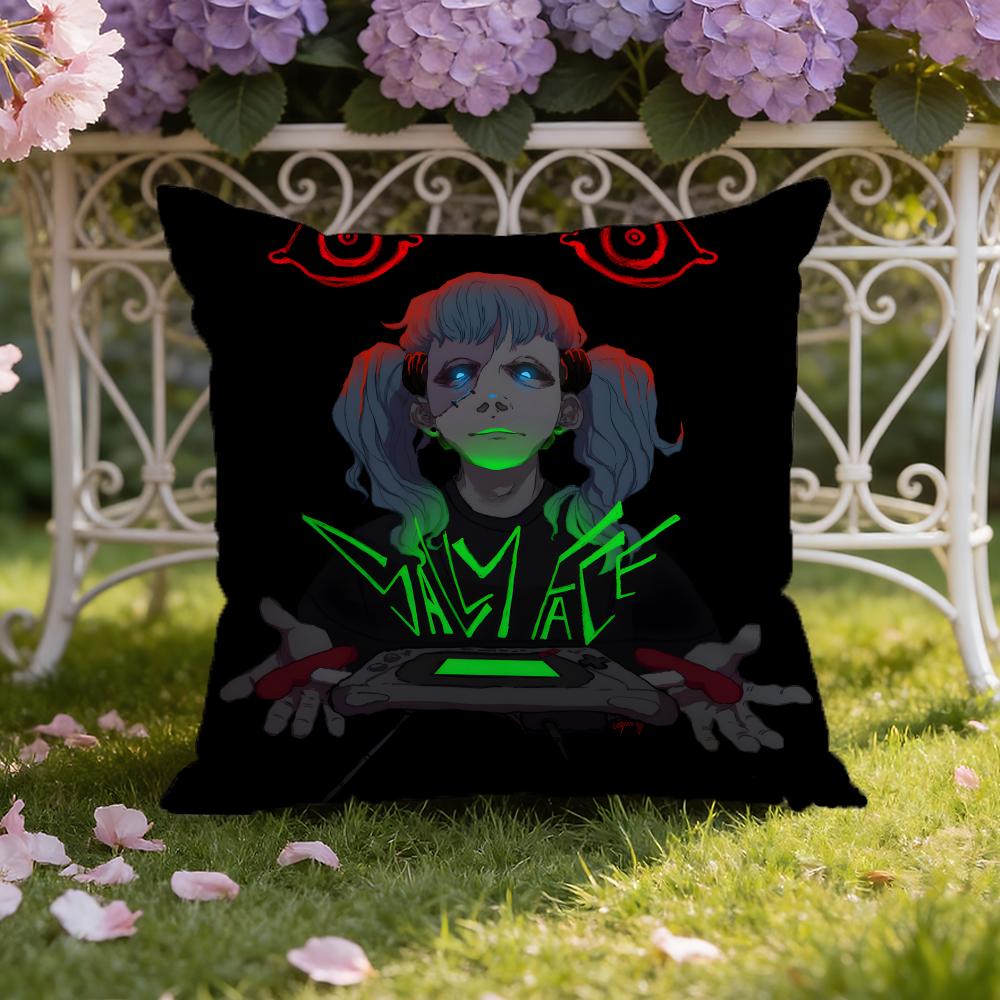 Band S-Sally F-Face Cushion Cover Home & Car Dual-Scene Pillow Cover: Reversible for Premium Comfort