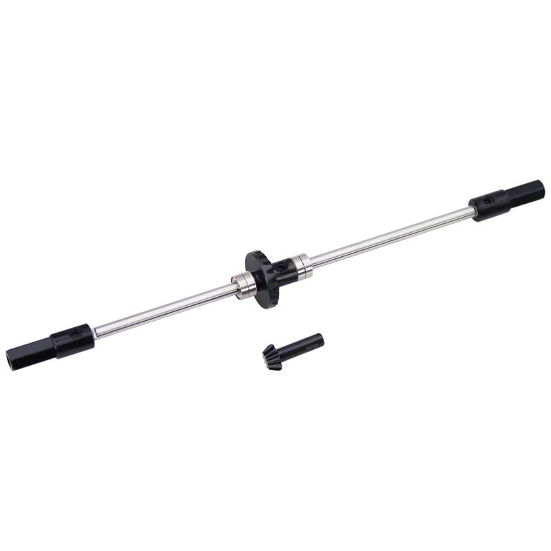 MN99S Gen2 Metal Front Rear Axle Shaft+Gear+CVD Drive Shaft+Steering Link Set For 1/12 RC Car 2024 NEW MN98 2nd MN82S MN78 Part