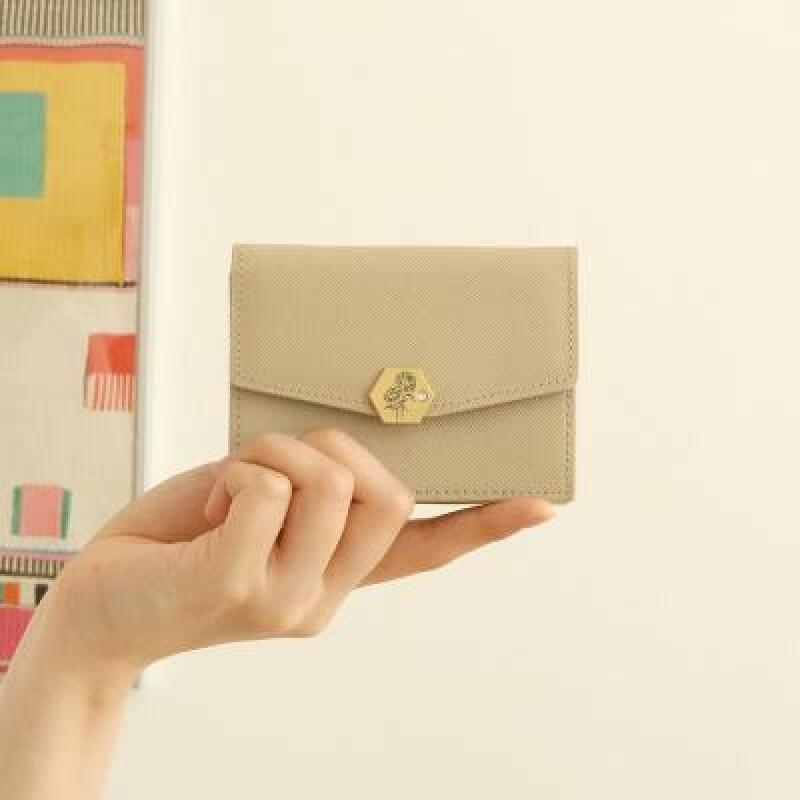 D.LAB (Birthday Flower Wallet) Billy Card Wallet - 4 Colors