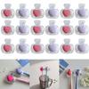 Transparent Heart-shaped Toothbrush Head Dust Cover. Household Travel Universal Toothbrush Protective Cover.Valentine's Day Gift