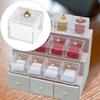 Miniature Doll Display Case Party Accessories Toys Model for Furnishings