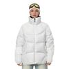 FILA Solid Color Zip Stand Collar Down Jacket Women outerwear White F11W344919F-WT