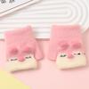 Cartoon Knitted Kids Gloves Knitting Fingerless Mittens Winter Warm Kids Gloves Multicolor Lovely Mittens Baby Gloves