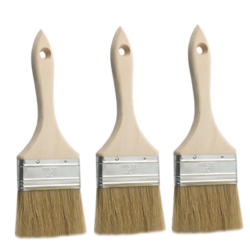 Deli Wooden Handle Wool Bristle Brush
