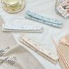 Snap Button Fixed Utensil Pouch Lightweight Forks Spoons Organizer Tableware Storage Bag Picnic