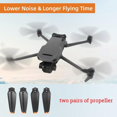 Zwei Paar Mavic 3-Luftschraubenpropeller, Ersatz für Mavic 3-Drohnen, leichte Lüfter, Ersatzteile für Mavic 3-Zubehör