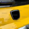 For Fiat 500 2008-2024 Abarth 595 695 2012 2013 2014 2015 2016 2017 2018 -2024 Rear Badge Frame Decoration Cover ABS Trim