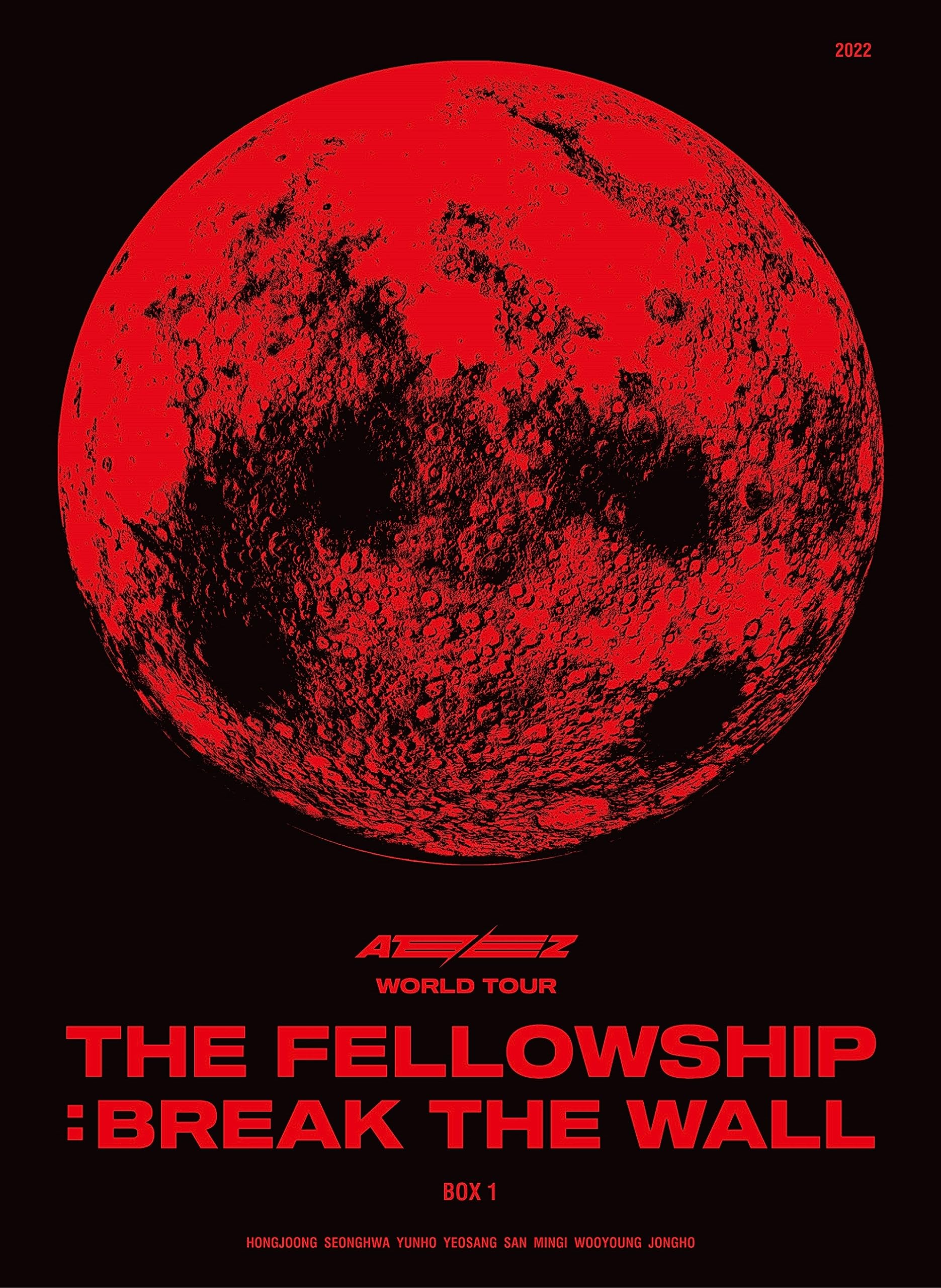 

ATEEZ WORLD TOUR FELLOWSHIP BREAK THE BOX1 [THE WALL] [Blu-ray]