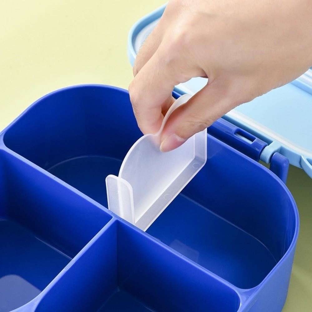 Portable Food Picnic Box Microwave Safe Lunch Container for Children Kids School Office