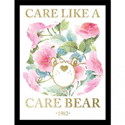 Care Bears Care Like A Care Bear Gerahmter Druck