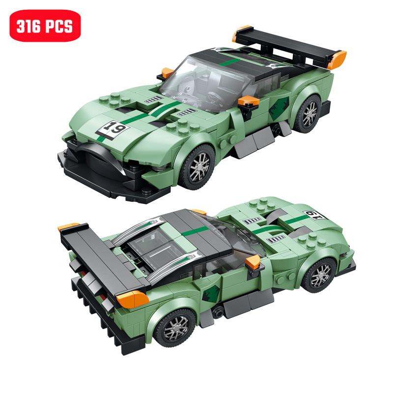 Non-Toxic Reobrix Sports Car Assemblage Building Blocks Kits Moc Technical Racing Vehicle Models Super Car Toys For Children Halloween Gifts