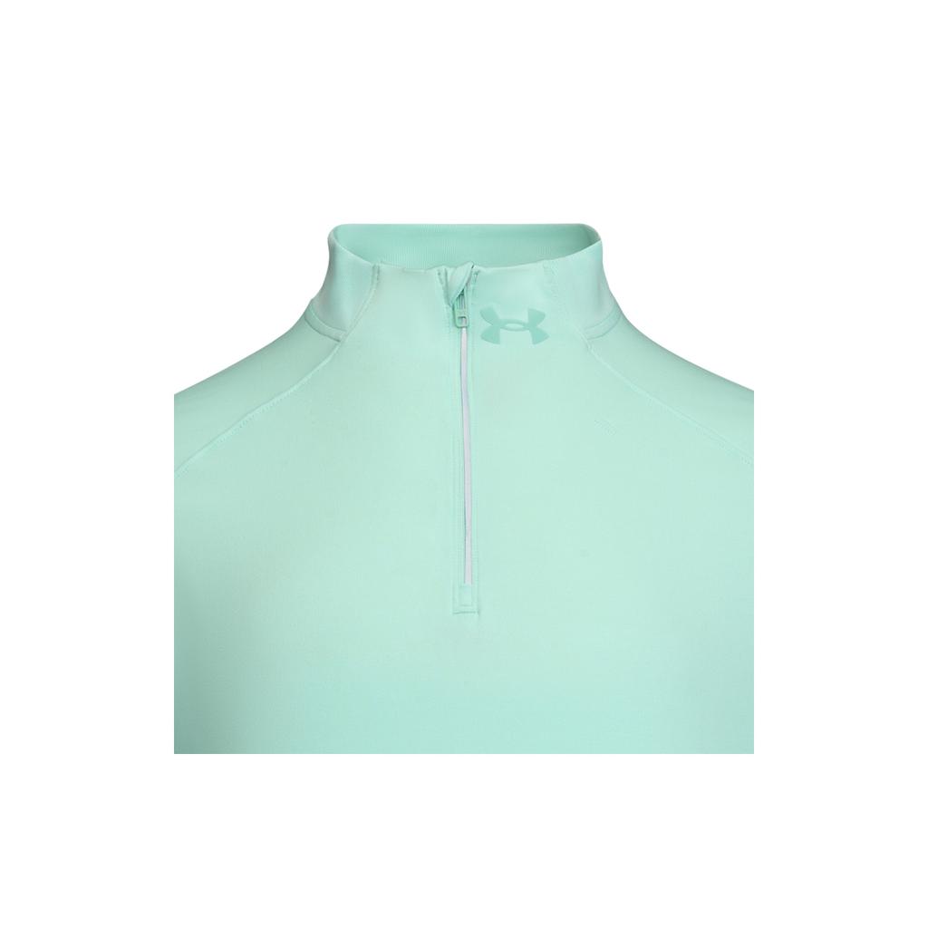Under Armour Soft Comfortable Flexible Lightweight Smooth Dry Easy To Mix And Match Long Sleeve T-Shirt Men tops Fresh-Mint 1379288-703