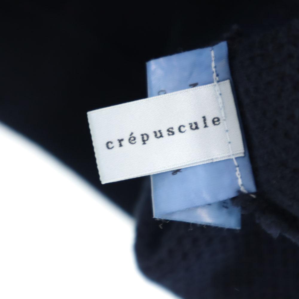 Crepuscule Made In Japan Long Sleeve Moss Stitch Sweater Men's Used