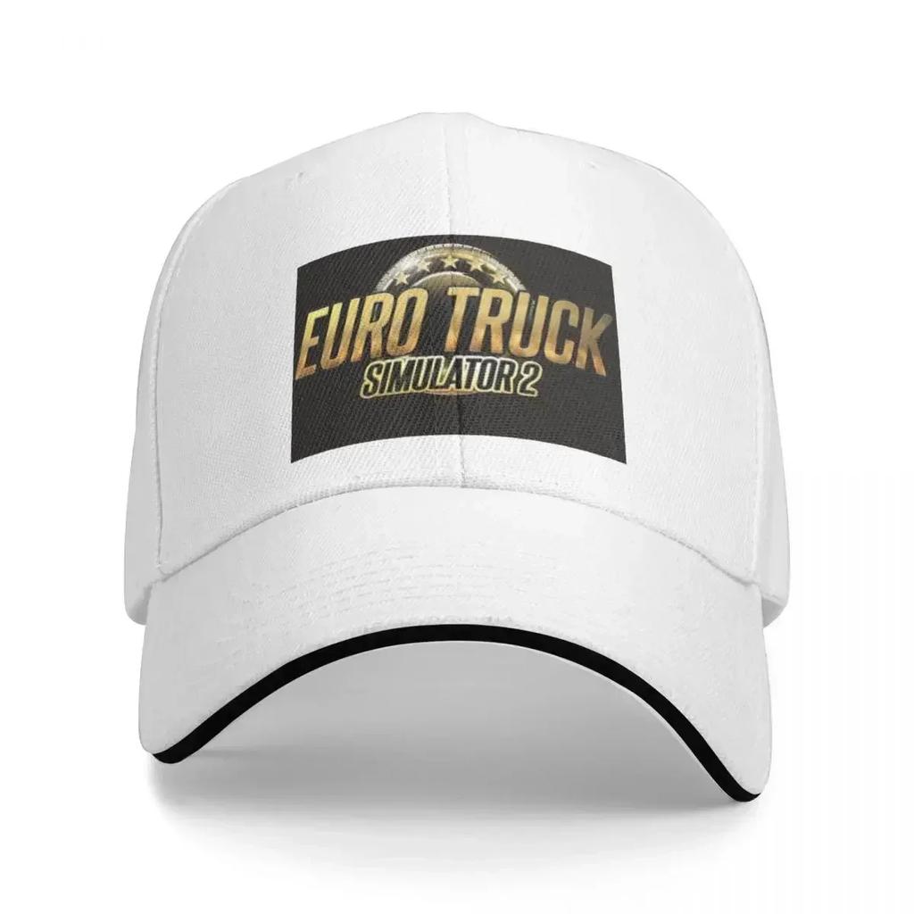 Lovers of Euro Truck Simulator 2 Baseball Cap Mountaineering Streetwear Christmas Hat Elegant Womens Hats Unisexs