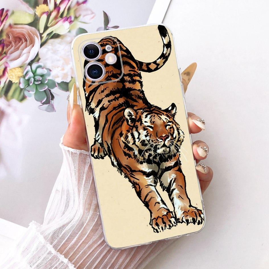 Cool Case For iPhone 11 Cover Luxury Dragon Cartoon Cover Soft Slim Silicone Clear Fundas For iPhone 11 Pro Max iPhone11 Housing
