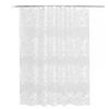 3D Jacquard Flower Peva Shower Curtain Thickened Waterproof Mildew Resistant Bathroom Bath Partition Universal Curtain