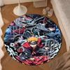 Dark villainous ninja Round Rug for Livingroom,Bedroom, Palyroom, Chair Rug, Area rug, Circle Carpet, Large Size Fan Christmas gift