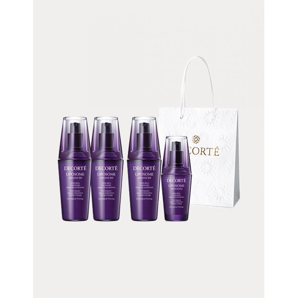 

Decorte Liposome Advanced Repair Serum 75ml 2+1 Set +50ml Additional Gift 275ml Total