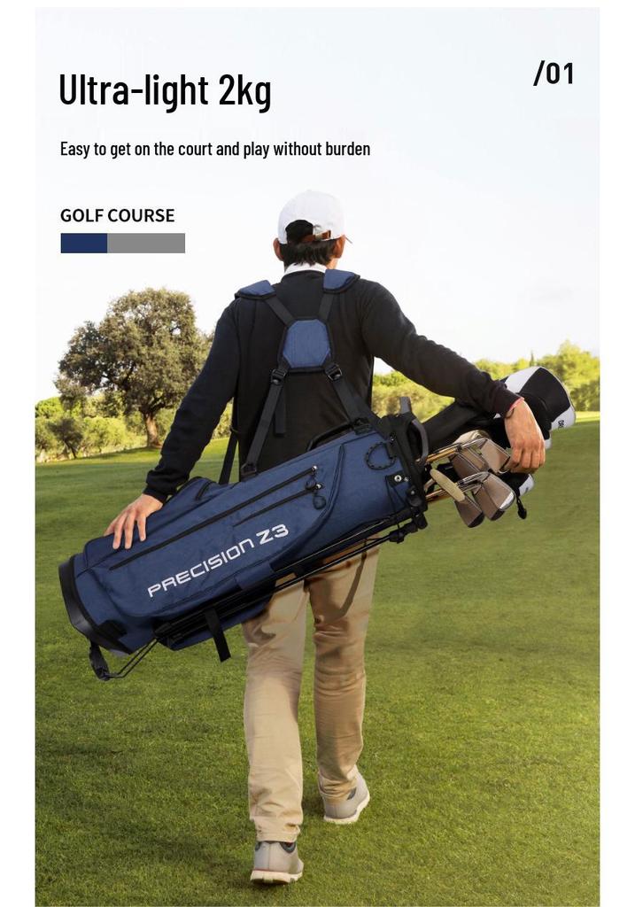 Lightweight Multifunctional Golf Stand Bag for Full Club Set