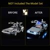 LED Lighting Kit Compatible with Lego 10300  Back to the Future Time Machine Racing Car Model (NOT Include The Model Bricks)