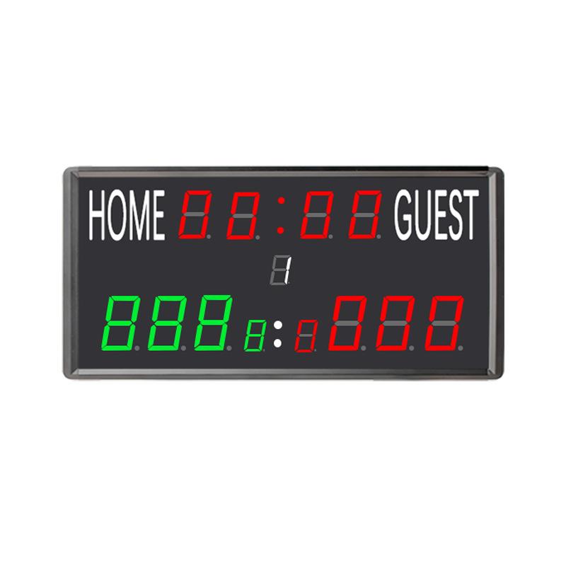 LED Electronic Digital Basketball Scoreboard 24 Hours Timing Count Up/Down Wireless Court Equipment Multi-Sport Scoreboard Timer Scoreboards & Timers