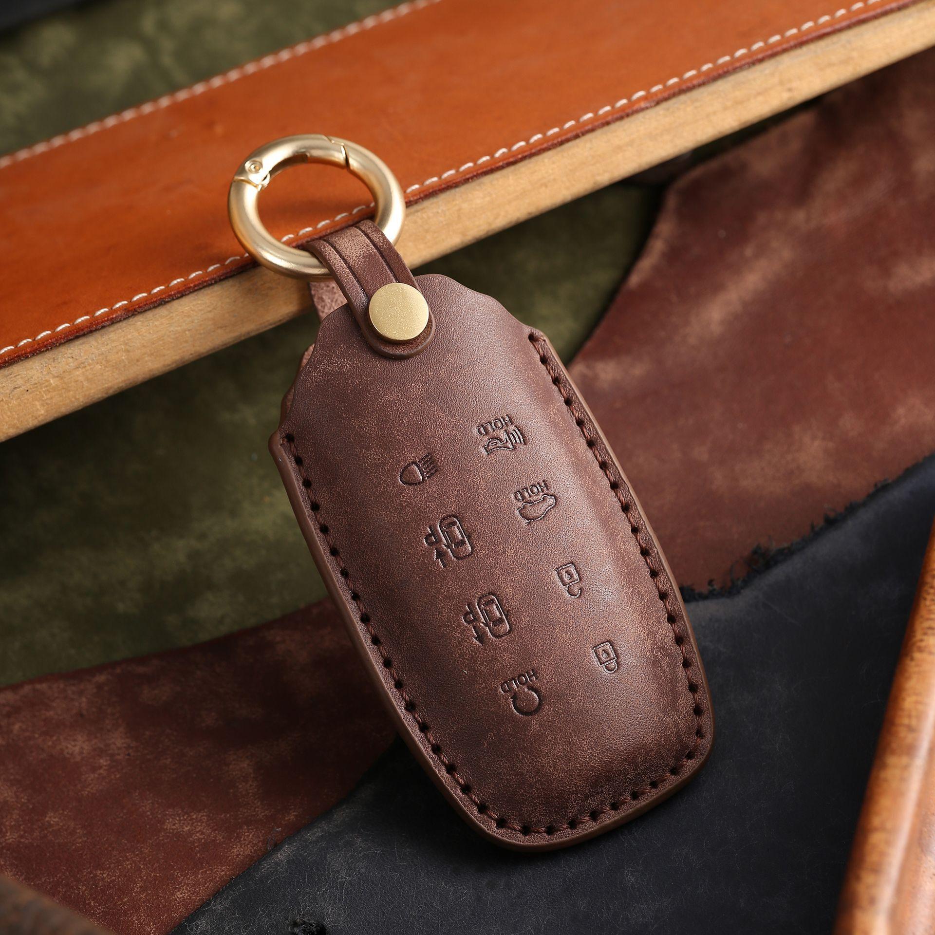 

For Lawns Leather Key Case Genesis Genesis Premium Handmade Key Protection Case