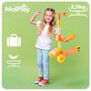 Kitten 2in1 Foldable Three-Wheeled LED Scooter with Seat