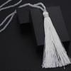 Fashion Women Tassel Pendant Faux Crystal Beaded Long Necklace Jewelry Gift