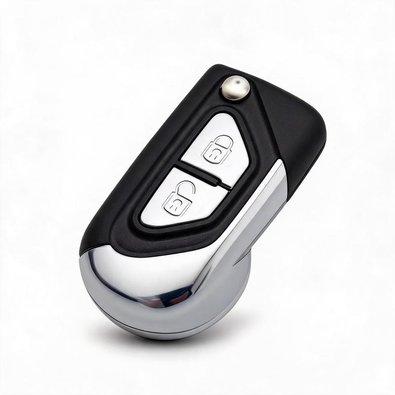 Two-Key Folding Key Case Key Shell Cover With 2 Buttons For 2009-2017 DS3 Shell Only No Electronic Components