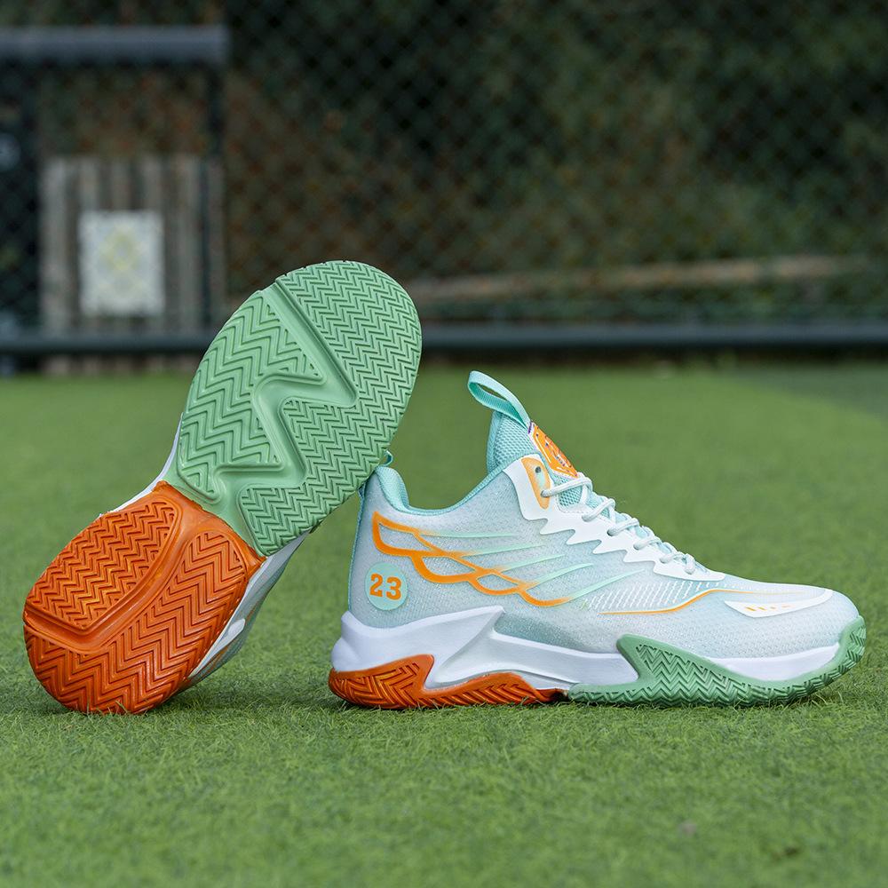 Męskie buty do koszykówki, buty męskie, wiosna nowe, oddychające, zielone, do biegania, męskie, niskie, casualowe sneakersy