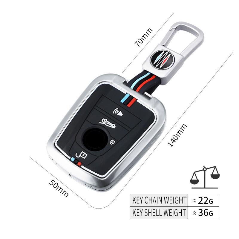 BMW I3/i8 2023 Metal Key Cover - New Energy Electric Vehicle Key Case