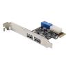 PCI E To USB 3.0 Expansion Card 19 Pin Converter External 2 Port USB 3.0 Dual USB 3.0 Interface For PC Desktop