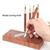 Handcraft Carving Pen with Safety Caps Alloy Blade and Handle Set for Detailed Work In Model and Crafting