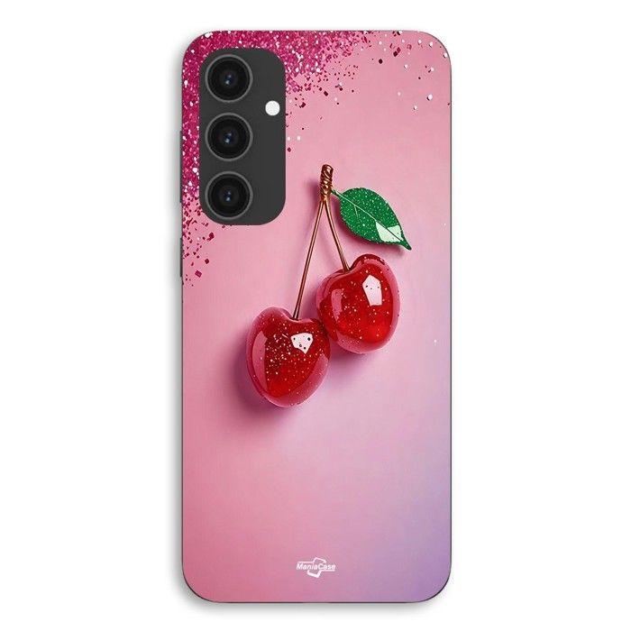Coque Pour Samsung Galaxy S23 FE Cerise brillante Maniacase