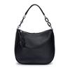 Borsa a Mano Morbida in Pelle di Mucca Catena Pendolare Retrò Pelle di Mucca Primo Strato Naturale Goccia Tessuto Liscio Versatile Moda Borsa a Spalla Messenger