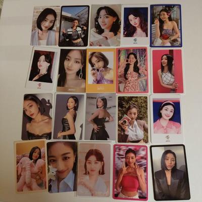 [USED] TWICE JIHYO Trading Card Postcard Set