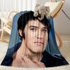 Elvis Presley Performance Blanket Comfortable Suitable for Livingroom Chair Couch for All Occasions Playful Design Birthday Christmas Gift Blanket