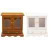 1Pcs Mini Dollhouse Display Cupboard Doll House Cabinet Furniture Decoration
