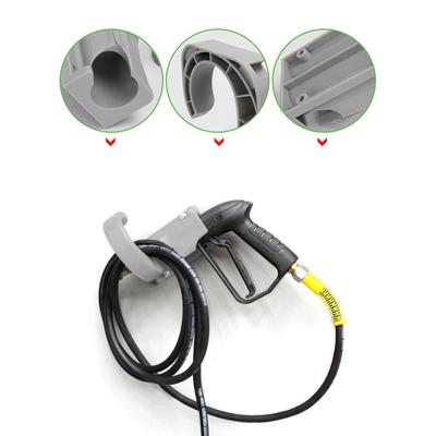 1PC Supporto per Idropulitrice Montaggio a Parete Gancio per Tubo di Lavaggio Tubo Flessibile Supporto Appeso per Pistola ad Acqua ad Alta Pressione Accessori per Strumenti di Pulizia