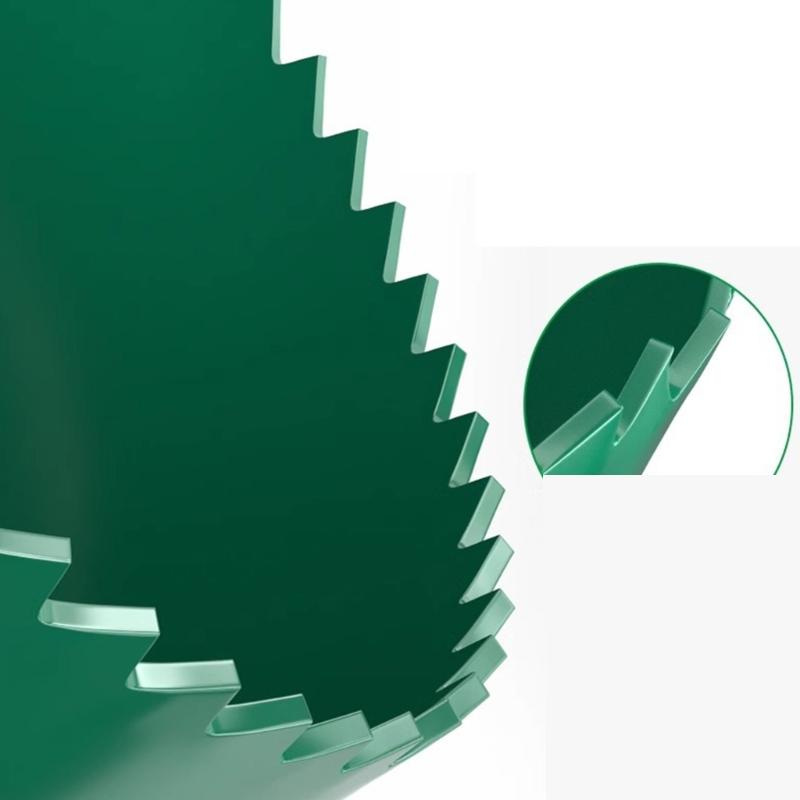 5/8/13Pcs Saw Set Installation Plate Woodworking Tool with Storage Case Hole Opener Accessories 19-64/64-127/19-127mm