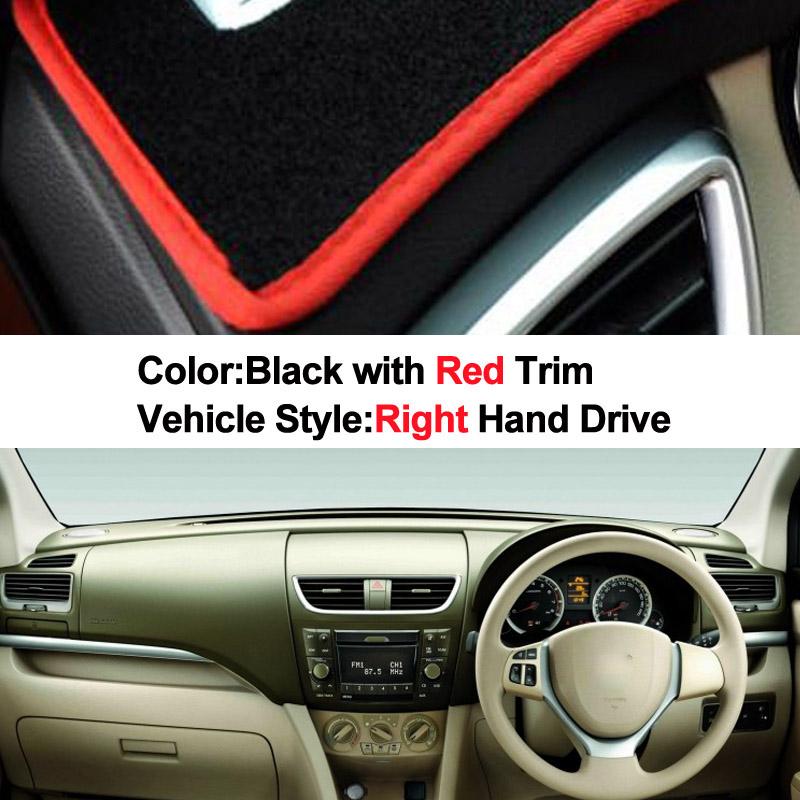 Car Dashboard Cover Dash Mat For Suzuki Ertiga 2012 2013 2014 2015 2016 2017 Dashmat Pad Carpet Dash Board Cover Auto Sun Shade