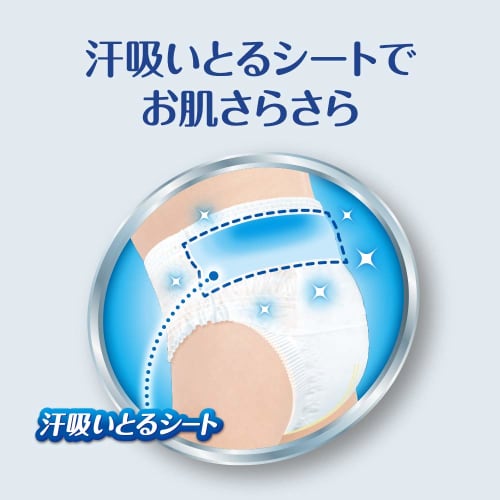 [Pants Big Size] Moonyman Sweat Refreshing Big (12~22kg) 72 Pieces (36 Pieces X 2) [2020 New Design]