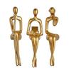 3PCS Desktop Character Ornaments Human Body Art Ornament Abstract Decoration