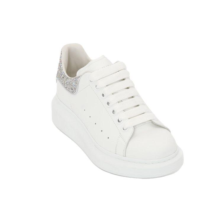 Alexander Mcqueen Oversized Sneaker 'White Holo Silver' Women's 558945WHTQI9413
