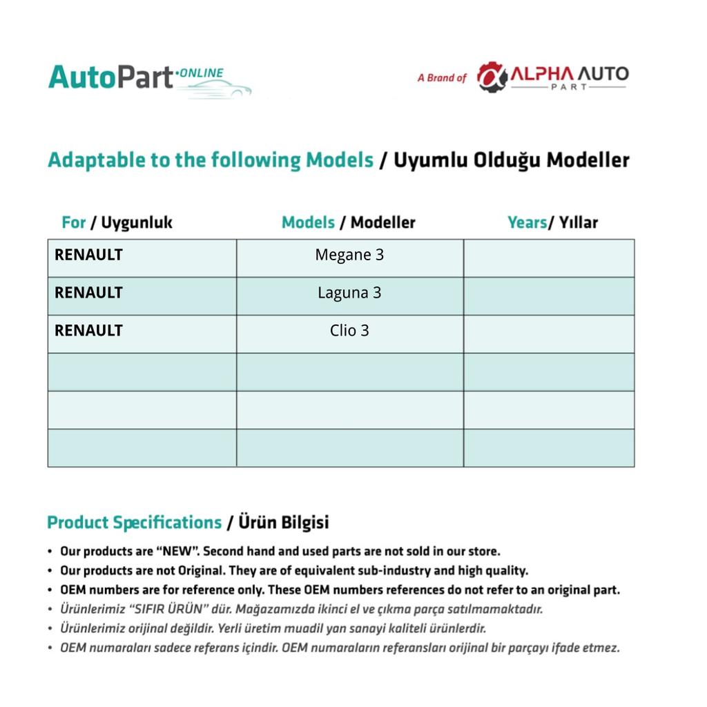 Window Switch Button Cover For Renault Megane 3, Laguna 3, Clio 3, Latitude