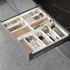 Movable Partition Kitchen Drawer Organizer Stationery Storage Expandable Utensil Tray  Chopsticks