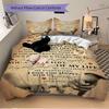 3pcs Bedding Set Love Commitment Includes 1 Comforter + 2 Pillowcases, Without Pillow Inserts, Soft Comfortable, Lightweight Breathable, Pri